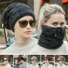 Beretten Winter Warm Wool Cap SCHRICHT VROUWEN Multifunctioneel Dikke thermische unisex Men Outdoor Soft Beanie Hat Sports