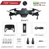 S107 WIFI Drone avec caméra HD 4K 1080P 720P Drone pliant RC hélicoptère avion jouets et offrez un très beau cadeau à un ami