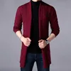 FAVOCENT Men's Sweaters Autumn Casual Solid Knitted Male Cardigan Designer Homme Sweater Slim Fitted Warm Clothing 210909