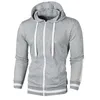 Covrlge Sweat Hommes Casual Hoodies Marque Mâle À Manches Longues Solide À Capuche Hommes Noir Rouge Grande Taille Poleron Hombre MWW174 210818