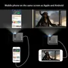 U28C LED MINI Projector ل iOS Android يدعم 1080 بكسل USB الصوت المحمولة المحمولة Media Media Player Beamer
