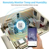Akıllı Ev Kontrolü 65 Tuya Wifi Sıcaklık ve Nem Sensörü Kapalı Higrometre Termometre Ile LCD Ekran Desteği Alexa Google Asscan