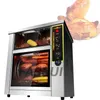 Forno de batata doce roasted desktop totalmente automático torrado torrado fogão fogão assado fabricante de milho