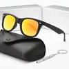 2022 Groothandel zonnebril Mens Rijtinten Mannelijke zonnebril voor mannen Designer Luxe Women Fashion Sunglass met doos