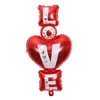나는 당신을 사랑합니다 마음 알루미늄 호일 풍선 파티 장식 결혼 기념일 발렌타인 데이 생일 파티 헬륨 풍선 장식 낭만적 인 선물 JY0943