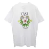 Mew Funny Summer Dimensioni stampa stampa Casablanca girocollo collo in cotone t-shirt abbigliamento regalo manica corta da uomo unica 210714