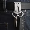 Paslanmaz Çelik Anahtarlık Güvenlik Klip Ağır Kemer Anahtar Klip Kemeri Anahtarlık Anahtar Aksesuarları G1019