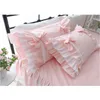 Europa Camadas de bolo de luxo, travesseiro de travesseiro artesanal, casos elegantes, capa de bowot design doce princesa Y200417