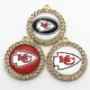 Het Amerikaanse voetbalteam Kansas City bengelen charme diy ketting oorbellen armbandbanden knoppen sporten sieraden accessoires9400188