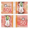 Cópia de suporte de dinheiro para jogos inteiros DÓLAR CANADENSE CAD NOTAS DE PAPEL FALSO Euros FILME PROPS303r
