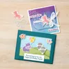 2 sztuk / partia Alfabet umiera Szyte Trójkąty Hippo Wieniec Kwitnie Wyczyść Stempel Dies Dla DIY Scrapbooking Po Album Papier Craft 210702