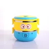 Cartoon Minion Stainless Steel Lunchbox for Kid in Boxes Thermal Bento for School Students Tableware 4D Lunch Box for Kids Y2004298890444