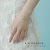 Link, Chain Star Moon Crystal Charm Bracelet For Women Korea Creative Simple Fashion Trendy Girl Student Jewelry Wholsale BOYULIGE
