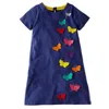 Baby meisjes jurk zomer kostuum voor kinderen kleding kinderen feestjurken voor meisjes kleding prinses flamingo jurk Q0716