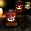 Heminredning Kreativ kristallkula Julfödelsedagsdekoration Gåva Litet Nattljus