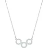 Bijoux de créateurs pour femme long collier pendentif diamant avec cristal argent élégant lien cubain pour dames colliers pleins de diamants6499351