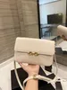 5A Women's Fashion Y Home Luxury Bag Le Maillon Magnetic Clasp Closure Handbag 100% Smooth Leather One-shoulder Messenger Ba262J