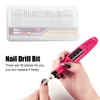 30 stks Diamond Nail Gepolijste Boor Professionele Nail Cutter Cuticle Clean Frezen Manicure Pedicure Tool Kit DHL gratis verzending