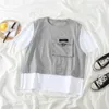 夏2ピーススーツTシャツストリートウェア男性ヒップホップトラック210531