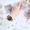 Lige Women Watches Luxury Marca Ultra-fina Semana de Calendário de Quartzo Relógio Senhoras Malha De Aço Inoxidável Presente Impermeável Reloj Muje + Box 210527