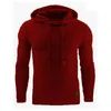 Automne Hommes Jacquard Polaire Sweat à capuche Slim Sweats à capuche Hommes Pull Manteaux Mâle Casual Sportswear Streetwear 201127