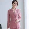 Naviu Mode Frauen Blazer Temperament Formale Langarm Plaid Jacke Büro Damen Interview Arbeit Kleidung Mantel 210604