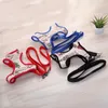 Dog Collars & Leashes Pet Cat Harness Leash Adjustable Vest Collar Breathable Comfortable Chest Strap Secure Traction Rope