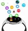 Y90 Android / iOS 스틸 / 벨트 스트랩에 대한 스마트 시계 소매 상자가있는 Smartwatch