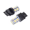 2 pcs 3157 Luz de backup 6.5W 5050 13SMD Samsung LED luz inversa branca