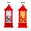 Christmas Decorations For Home Lantern Led Candle Tea light Candles Xmas Tree Ornaments Santa Claus Elk Lamp Kerst Year Gift Y201020