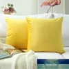 Soft Solid Velvet Cushion Cover Luxury Throw Pillow Case Decorative Sofa Car Cover(1 Piece) Cushion/Decorative Factory price expert design Quality Latest Style