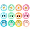 Silicone Joystick CapThumb Stick Cover Grips Caps For Nintendo Switch Lite Controller Animal Crossing Bear Chrysanthemum Strawberry