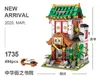 LOZ Mini Blok Sokak Şehir Çin Sokak Çin Geleneği Özel Model DIY Montaj Oyuncaklar Çocuklar için Q0624