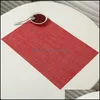 Other Kitchen Tools Kitchen, Dining & Bar Home Garden Pvc Placemats Plate Mat Non-Slip Heat Insation Washable Table Modern El High Quality C