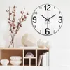 Horloges murales bois decor de la maison ferme horloge numérique moderne design cuisine montre vintage shabby chic gros silencieux 67