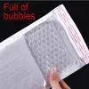 Biały Papier Papier Bubble Torby Koperty Self Seal Bubbles Mailery Zagęścić wyściełana koperta z torbą mailingową