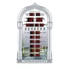 Islamski Led Azan zegar odtwarzanie muzyki prezent stół ścienny meczet muzułmański kalendarz modlitewny Home Decor czas przypominający Ramadan automatyczny Y201813