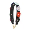 Flower 3D Design Bag Strap Donne Donne spalla tu maniglie in cuoio Accessori da borse femminili Ampio 210901