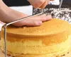 Köksredskap DIY Bakning Tillbehör Linje Cake Slicer Home Straightener Skärande Justerbara Kakor Slicers