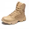 Boots Work Security Steel Toe Men Men anti-smashing Combat Combat Boot Boot Militar