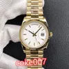 BF Maker Perpetual Two-Tone 18K Yellow Gold Watch 36mm 126233 Automatisk modem￤nklocka armbandsur215w