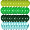 Decoração de festa 40pcs balões verdes conjunto de balão de oliva metálico confete ballon selva safari animal decorações de aniversário crianças ai300w