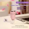 Nanum Car Air Freshener Tulip Car Aroma Diffuser Mini USB Aromaterapi Car USB Essential Oil Diffuser Mist Maker Fogger 201009