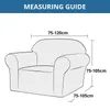 3 Fabric Types Of Armchair Elastic Sofa Cover For Living Room Stretch Furniture Slipcover For Chairs 1 Seat Sofa Cover Case 211102