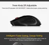 IMICE E-1800 Wireless Mouse 2000DPI قابل للتعديل، USB 3.0 استقبال الكمبيوتر 2.4GHZMINI الماوس الألعاب البصرية