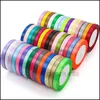 Gift Gift Event Party Supplies Festive Home Garden 10mm Ribbon Printed Grosgrain Ribbons Wrap Decoration Hair Bows Diy Decorativo