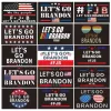 DHL New Let's go Brandon Trump Election Flag Double Sided Presidential Flags 150*90cm Wholesale