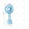 Ventilador portátil mini ventiladores de mão com usb recarregável 3 velocidade mesa pessoal para escritório em casa verão travel3570688