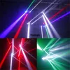 American DJ LED освещает 4x10W DMX DJ Luces RGBW 4in1 квадратный луча светодиодный движущийся головной ночной клуб