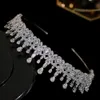 Asnora Exquisite Tiaras Simple Crystal Crown Vrouwelijke Bruiloft Hoofdtooi Bruid Graduatie Sieraden Haaraccessoires A00579 X0625